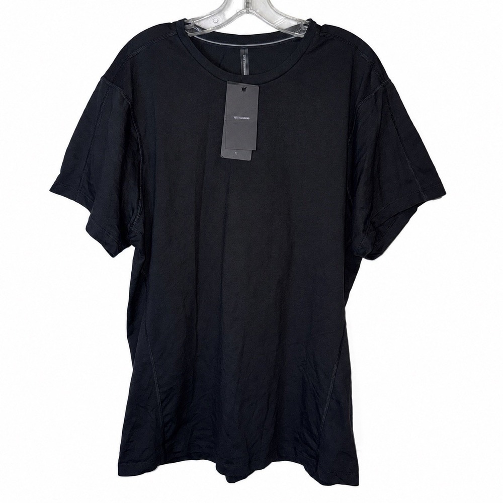NWT Ten Thousand Durable Tee Mens XXL Black Training Gym Workout Athletic Shirt
